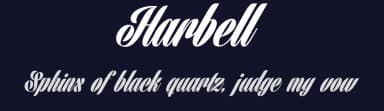 Harbell by Måns Grebäck — Script Handwritten Font — thumbnail 2