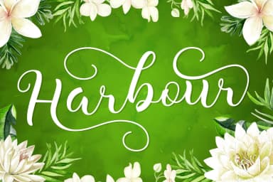 Harbour Font by saidi studio — Script Handwritten Font — thumbnail 1