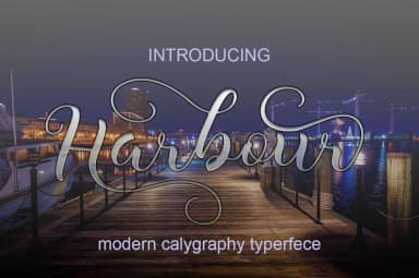 Harbour Font by saidi studio — Script Handwritten Font — thumbnail 2