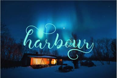 Harbour Font by saidi studio — Script Handwritten Font — thumbnail 3