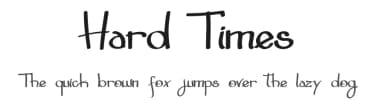 Hard Times by Diego Rodrigues — Script Handwritten Font — thumbnail 1