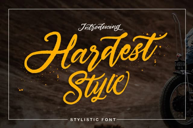 Hardest Style Font by Mindtype Co. — Script Handwritten Font