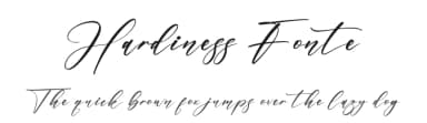 Hardiness Fonte by Letterena Studios — Script Handwritten Font — thumbnail 1