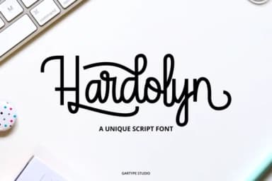 Hardolyn Font by GartypeStudio — Script Handwritten Font — thumbnail 1