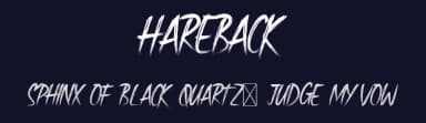 Hareback by Noah Type — Script Handwritten Font — thumbnail 2
