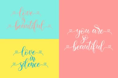 Harelia Script Font by NissaStudio — Script Handwritten Font — thumbnail 3