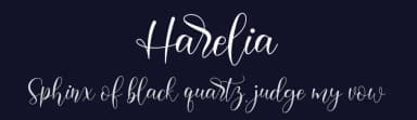 Harelia by NanaNissa — Script Handwritten Font — thumbnail 2