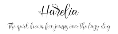 Harelia by NanaNissa — Script Handwritten Font — thumbnail 1