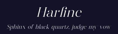 Harfine by Letterena Studios — Serif Font — thumbnail 2