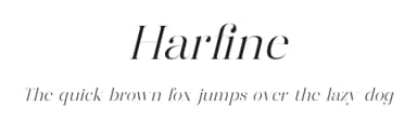 Harfine by Letterena Studios — Serif Font — thumbnail 1