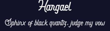 Hargael by Vultype — Script Handwritten Font — thumbnail 2