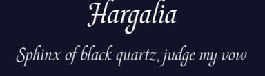 Hargalia by Arterfak Project — Script Handwritten Font — thumbnail 2