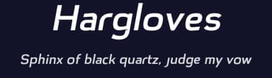 Hargloves by Heypen Type — Sans Serif Font — thumbnail 2