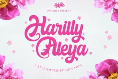 Harilly Aleya Font by Holydie Studio — Script Handwritten Font — thumbnail 1