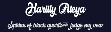 Harilly Aleya by Holydie Studio — Script Handwritten Font — thumbnail 2