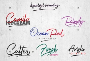 Harista Script Font by joelmaker — Script Handwritten Font — thumbnail 9