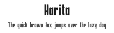 Harita by Vz Type — Sans Serif Font — thumbnail 1