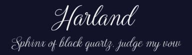 Harland by Cooldesignlab — Script Handwritten Font — thumbnail 2