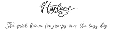 Harlane by HandletterYean — Script Handwritten Font — thumbnail 1