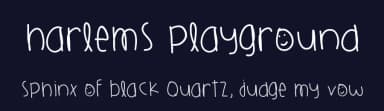 Harlems Playground by Des Gomez — Script Handwritten Font — thumbnail 2