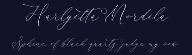 Harlyetta Mordila by Storytype Studio — Script Handwritten Font — thumbnail 2