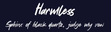 Harmless by Gassstype — Script Handwritten Font — thumbnail 2