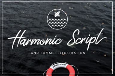 Harmonic Script Font by Rustype — Script Handwritten Font — thumbnail 1