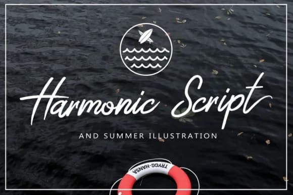 Harmonic Script Font by Rustype — Script Handwritten Font