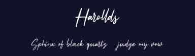 Harollds by Maulana Creative — Script Handwritten Font — thumbnail 2