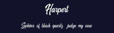 Harpert by ijem — Script Handwritten Font — thumbnail 2