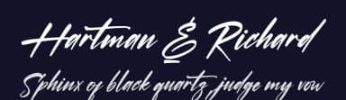 Hartman & Richard by Perspectype Studio - Letterena.com — Script Handwritten Font — thumbnail 2