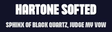 Hartone Softed by surotype — Sans Serif Font — thumbnail 2