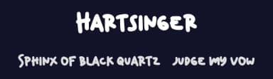 Hartsinger by Maulana Creative — Script Handwritten Font — thumbnail 2