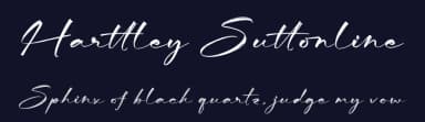 Harttley Suttonline by Letterena Studios — Script Handwritten Font — thumbnail 2