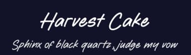 Harvest Cake by Letterative Studio — Script Handwritten Font — thumbnail 2