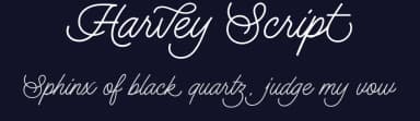 Harvey Script by Hendra Pratama — Script Handwritten Font — thumbnail 2