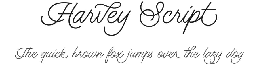 Harvey Script by Hendra Pratama — Script Handwritten Font