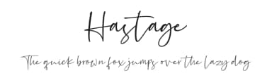 Hastage by Fikryal studio — Script Handwritten Font — thumbnail 1