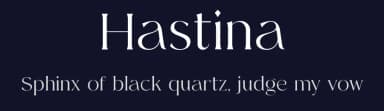 Hastina by Warung Grafis 62 — Serif Font — thumbnail 2