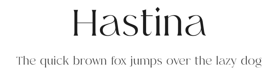 Hastina by Warung Grafis 62 — Serif Font