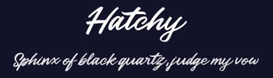 Hatchy by Typevora Studio — Script Handwritten Font — thumbnail 2