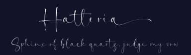 Hatteria by Timur Type — Script Handwritten Font — thumbnail 2
