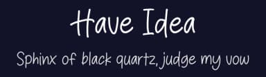 Have Idea by Khurasan — Script Handwritten Font — thumbnail 2