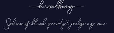 Havelberg by Edric Studio — Script Handwritten Font — thumbnail 2