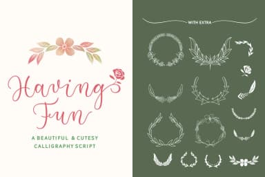 Having Fun Font by Rifki (7ntypes) — Script Handwritten Font — thumbnail 1