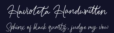 Havioleta Handwritten by Typetemp Studio — Script Handwritten Font — thumbnail 2