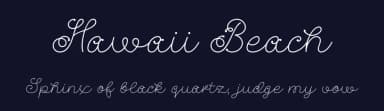 Hawaii Beach by RB Fonts — Script Handwritten Font — thumbnail 2