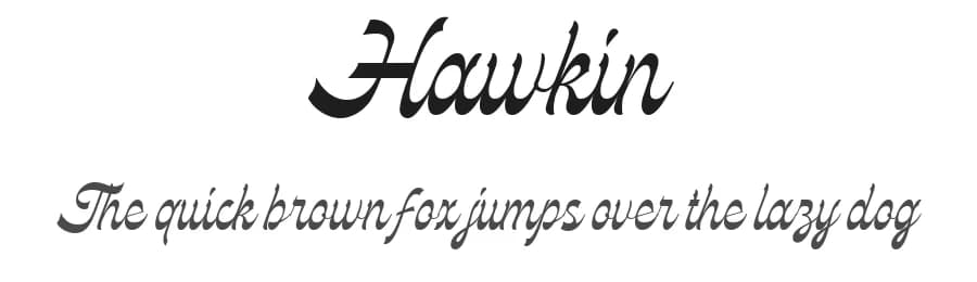 Hawkin by Letterhend Studio — Script Handwritten Font