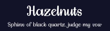 Hazelnuts by Alpaprana Studio — Script Handwritten Font — thumbnail 2