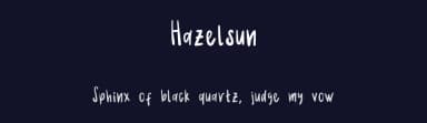 Hazelsun by Soonshine — Script Handwritten Font — thumbnail 2